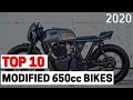 TOP 10 Modified 650cc Bikes (2020) || Modification Price &amp; Details