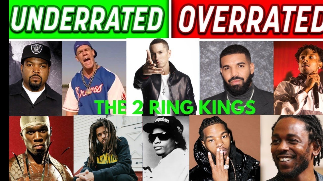 The 2 Ring Kings Podcast Episode 11: Overrated and Underrated Rappers ...