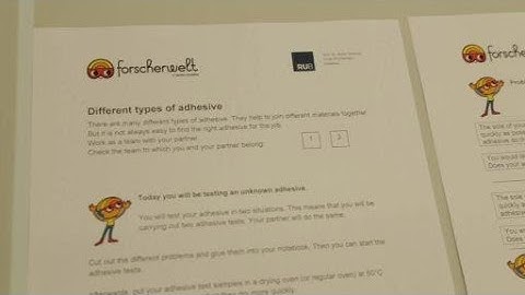 Different types of adhesives