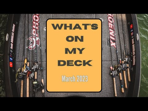 What's On My Deck -  March 2023