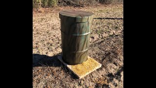 The Ultimate Gravity Deer Feeder! Bear Proof?