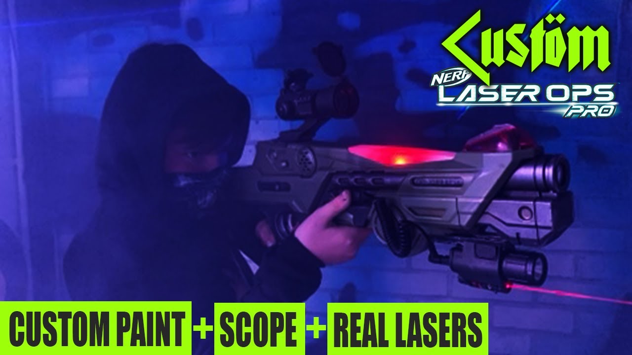 youtube nerf laser ops