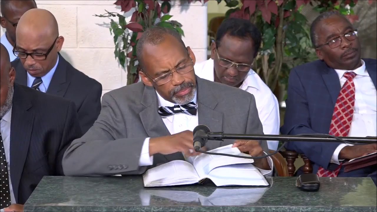 Apostle Gino Jennings vs. Wayne Little Smith (Church Of God In Christ) Trinity debate