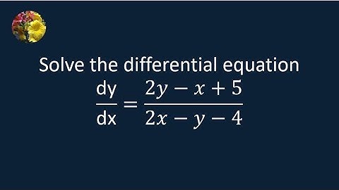 Differential Equations Reducible to Homogeneous Form (MM-9.3-Ex-14)