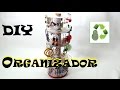 DIY Organizador de Pendientes o Aretes (Reciclaje) Ecobrisa.