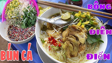 Bún cá lóc & bông điên điển siêu ngon phong cách miên tây