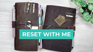 April Planner Setup – Come Hang Out While I Set It Up (Full Desk View) Guide