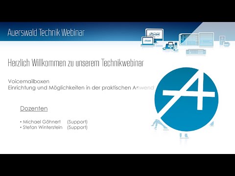 Onlineseminar: Voicemailboxen – Einrichtung und Möglichkeiten in der praktischen Anwendung