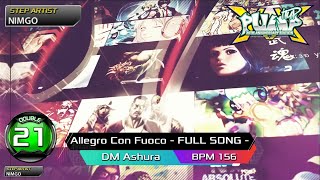 [PUMP IT UP XX] Allegro Con Fuoco - FULL SONG - D21(Update for 2.02) | PIU XX 2.02 Update