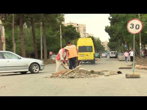 22.06.2017 რუსთავის მასშტაბით სხვადასხვა ინფრასტრუქტურული პროექტები მიმდინარეობს