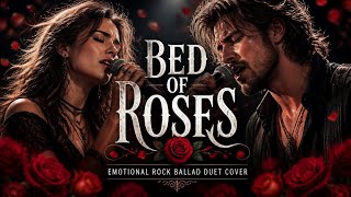 Download lagu Bed of Roses –Bon Jovi | Emotional Rock Ballad Duet Cover 