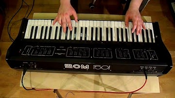 TOM-1501 + Small Stone Nano (Jarre-ish demo)