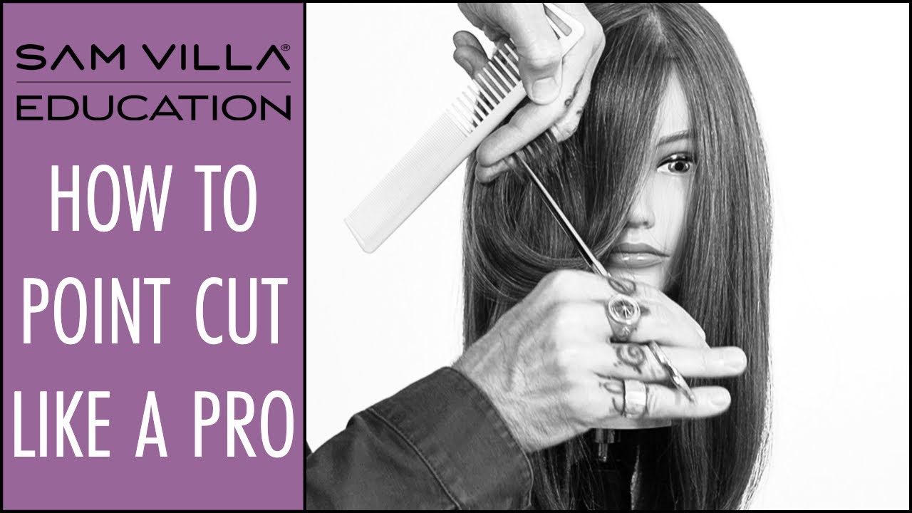 How To Point Cut Hair