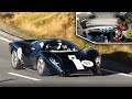 2  x De Tomaso P72 Prototypes Howling on Bernina Pass: V12 Sound, Crackles &amp; Demo Run OnBoard!