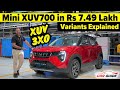 2024 mahindra xuv3xo launched  price  drive  variants  diesel  bootspace  tata nexon rival 