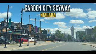 Garden City Skyway to Niagara Falls 4K ☀️ | QEW, Hwy 420 & Victoria Ave | Ontario POV