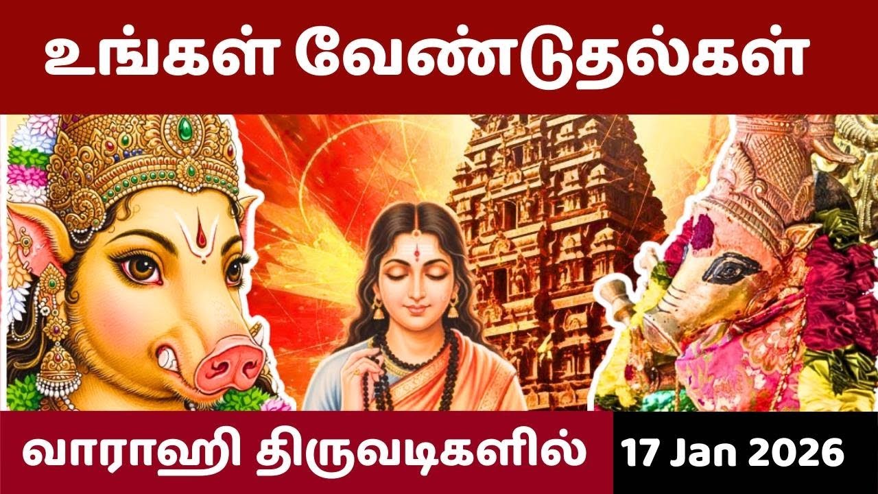 உங்களது பிரார்த்தனைகள் வாராஹியின் திருவடிகளில் | Jan.17, 2026 | Your prayers placed at Varahi's feet