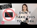 THERE'S A REASON WHY I DON'T WEAR LUXE & WORK + My Work From Home Hacks!!