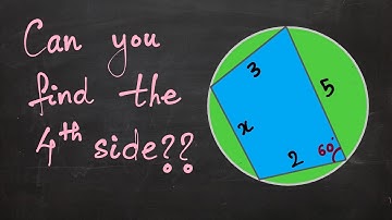 Find the Unknown Side | Cyclic Quadrilateral Challenge!! | Easy Explanation