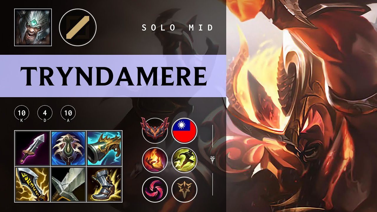 Tryndamere Mid vs Akshan - TW Grandmaster Patch 25.24