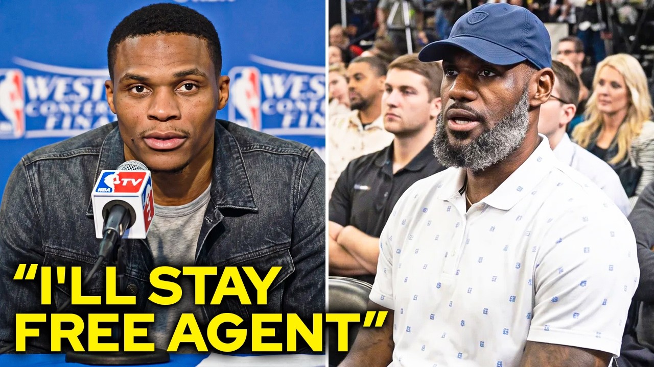 Russell Westbrook Is WAITING On LeBron James' Decision — And It's SAD