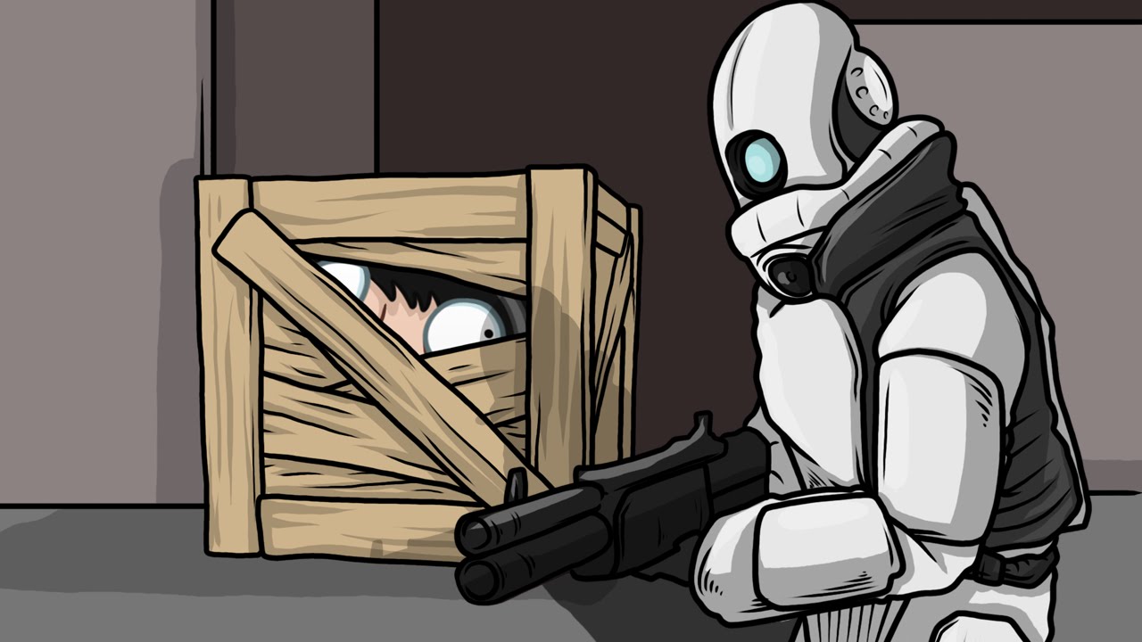 Dumbest Round Ever & Little Hunters! (Gmod Prop Hunt Funny Moments) fourzeroseven minecraft skin