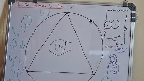 SIMSON LINE Theorem explained!!🐣👊💯🤯