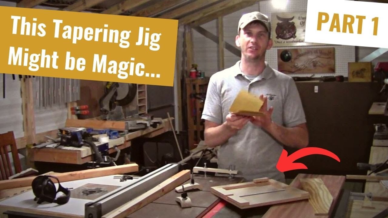 Amazing Multi Functional Tapering Jig & Sandpaper Quartering Jig PART