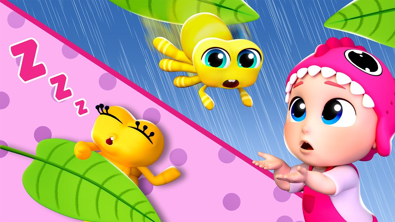 Ten in the Bed 🛏️( Cute Colorful Spiders ) + MORE | Counting Songs | Bubbleee Sing, Dance and Learn!