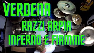 Verdena- Razzi Arpia Inferno E Fiamme- Drum  Cover