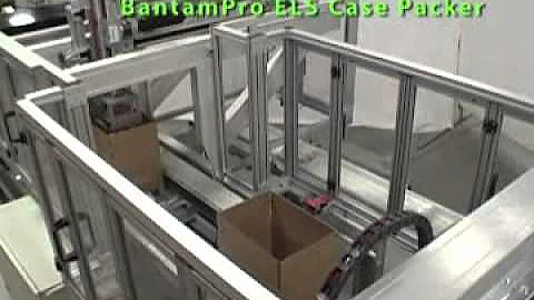 BantamPro ELS Top Load Case Packer from Brenton