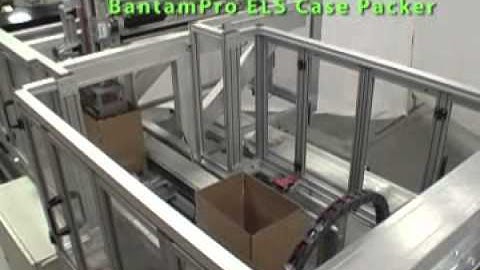 BantamPro ELS Top Load Case Packer from Brenton