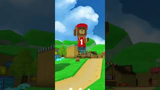 Крипер скрафтить тапочки в SBA #superbearadventure  #minecraft #memes