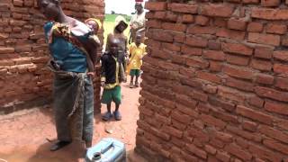 Activity around a Tanzanian village well