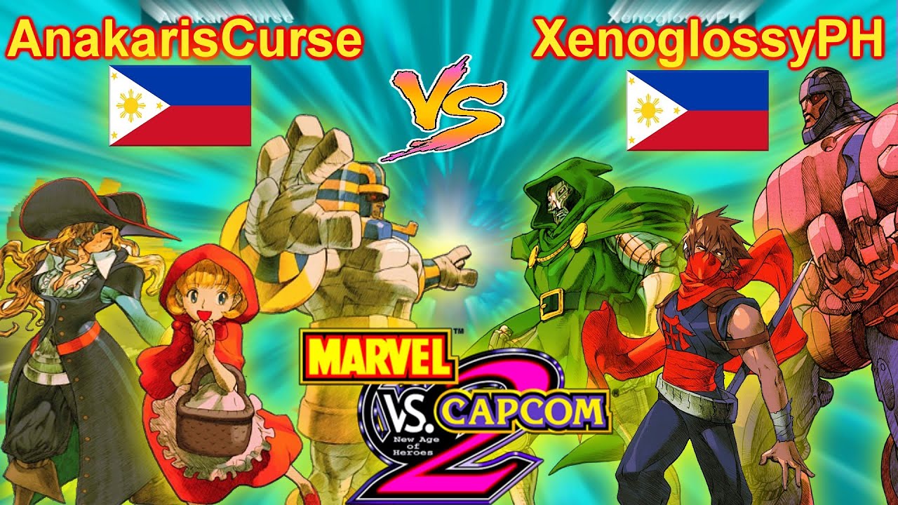 Marvel vs Capcom 2: New Age of Heroes - AnakarisCurse vs XenoglossyPH