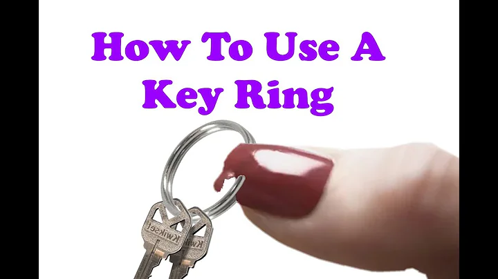 How To Use A Key Ring - Split Ring