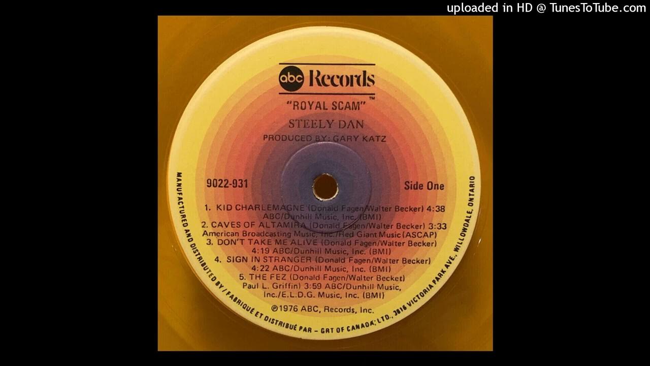 Steely Dan Don't Take Me Alive (Alt. Mix No Drums/Bass) YouTube