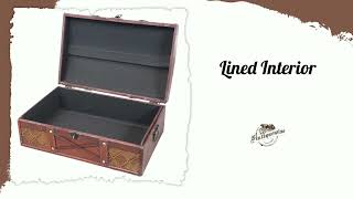 Buy Wholesale QI003033 Pirate Treasure Chest with Leather X