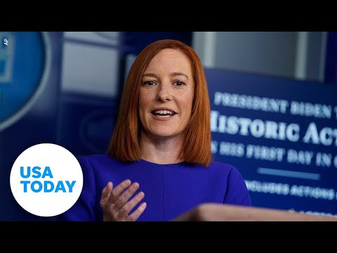 Jen Psaki holds White House Briefing Friday | USA Today