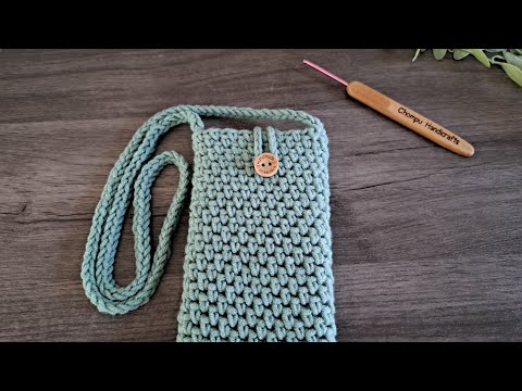 Crochet Shoulder Bag Tutorial for Beginners - EASY & FREE Pattern 