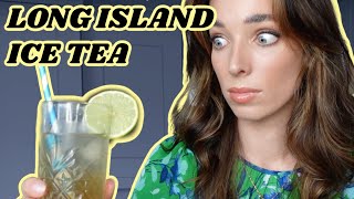 IRISH GIRL MAKES A LONG ISLAND ICE TEA FOR THE FIRST TIME | Boozy Cocktails at home Ciara O Doherty