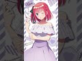 【五等分の花嫁】誰からラブレター貰いたい？みんなの推し教えて!#shorts