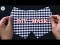 Easy🔥🔥Diy Face Mask | Very Breathable Face Mask | Face Mask Sewing Tutorial | Máscara 3D