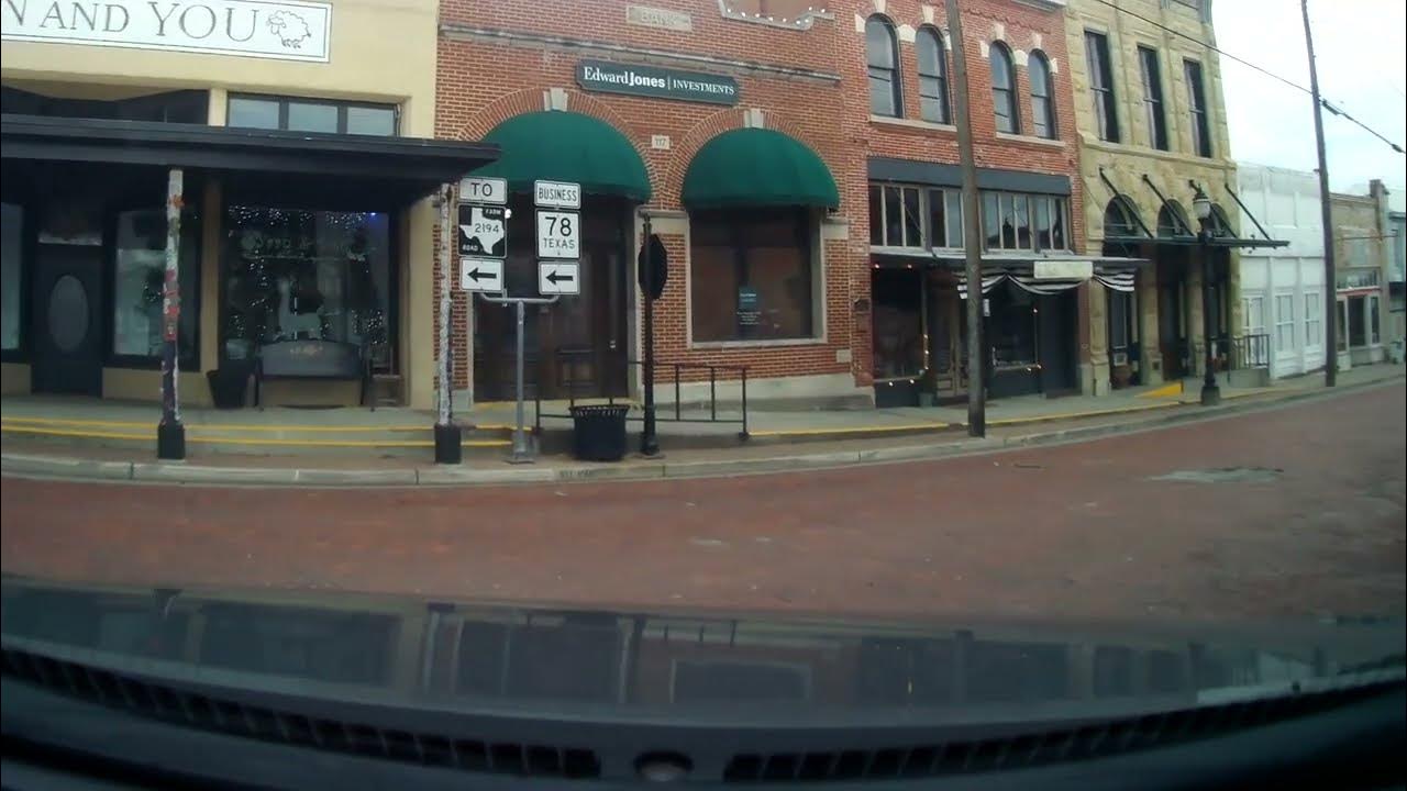 Downtown Farmersville, TX YouTube
