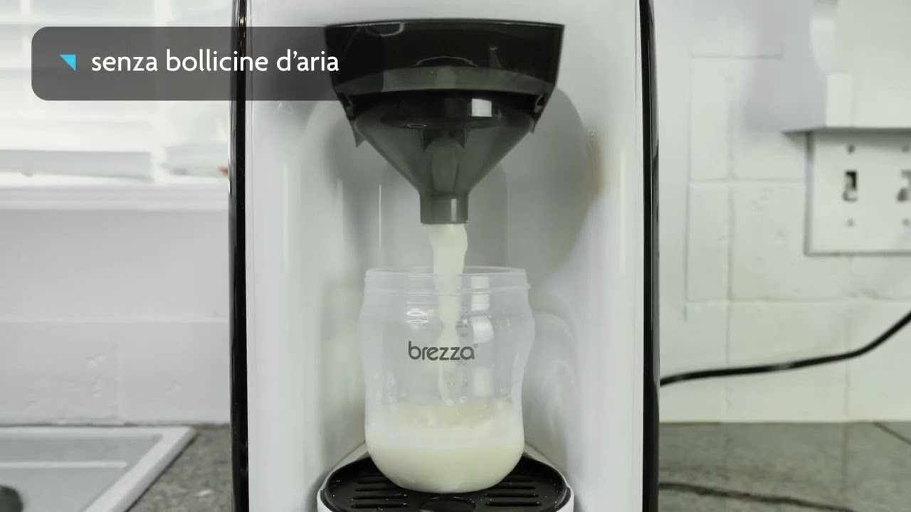 Con Baby Brezza preparare il latte in formula è semplice e veloce