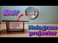 How to make hologram projector | Easy homemade hologram projector with CD case | Hologram projector