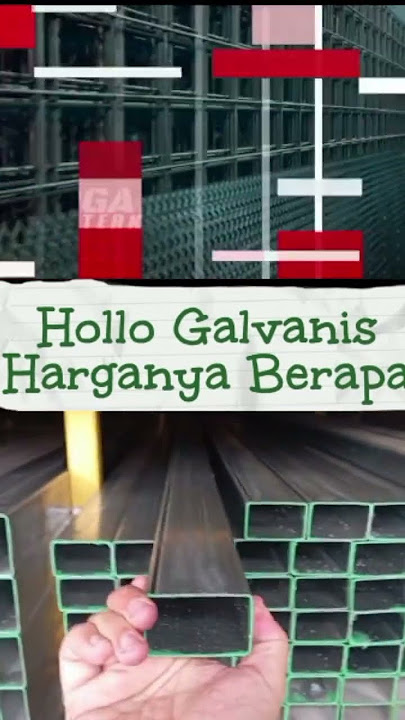 #hargabesi#besihollow#hollowgalvanis#kegunaanbesihollow
