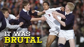 Rugby's Most Violent Match of ALL TIME | Scotland vs England 1990 screenshot 4