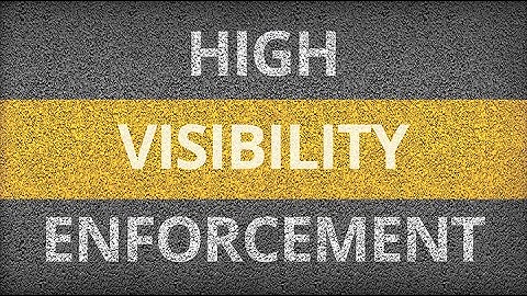 High Visibility Enforcement | WTSC | It’s A Fine line