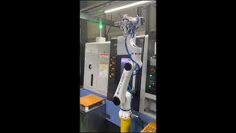 Elfin Cobots Application-CNC pick and place